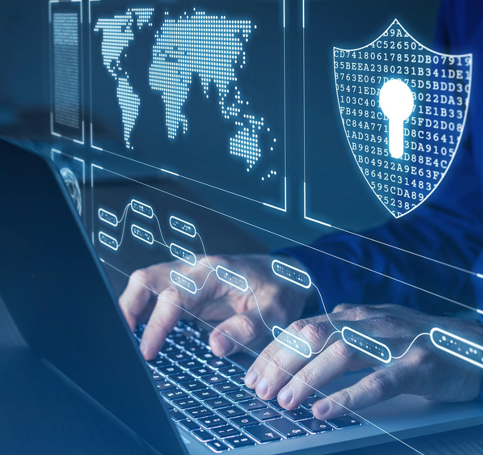 AI analyzing financial data for asset tracing investigation